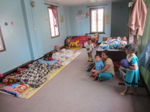 Daycare ministry of the Nepal Campus Church, Kathmandu.